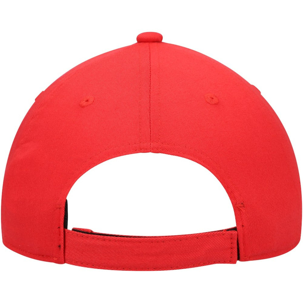 NHL Chicago Blackhawks adidas Locker Room Three Stripe Adjustable Hat