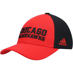 NHL Chicago Blackhawks adidas Locker Room Adjustable Hat