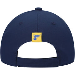 NHL St. Louis Blues adidas Locker Room Adjustable Hat
