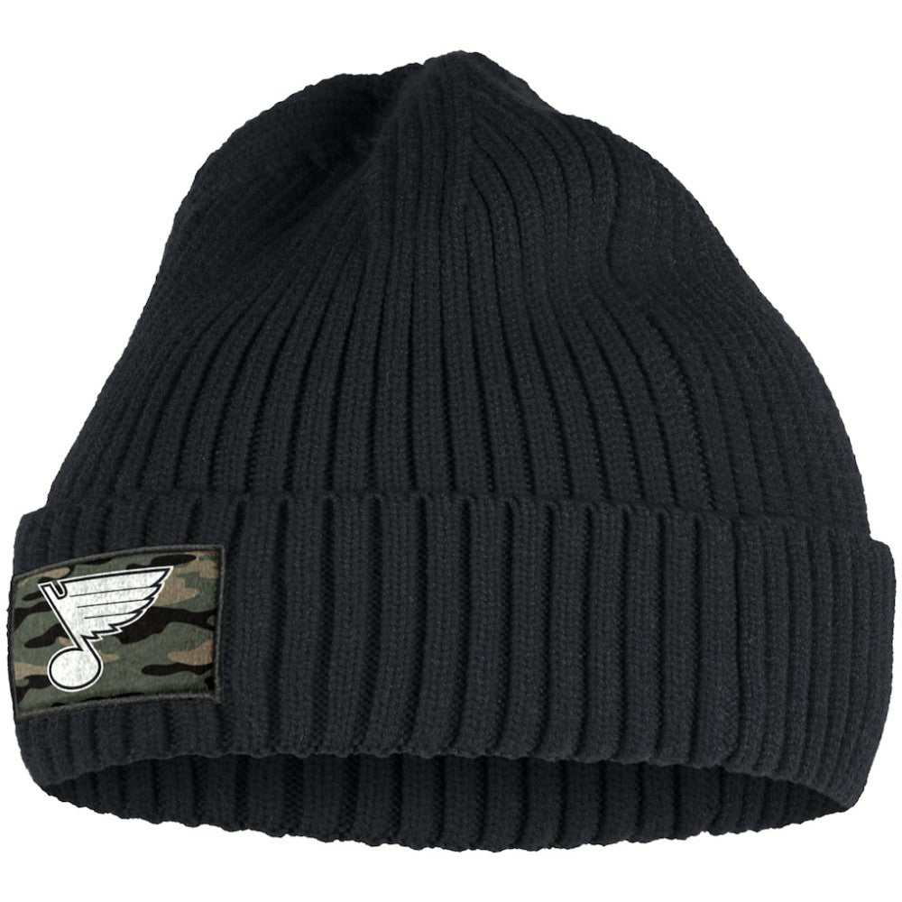 NHL St. Louis Blues adidas Military Appreciation Cuffed Knit Hat