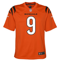 Joe Burrow  Youth Game Jersey - Cincinnati Bengals Jerseys