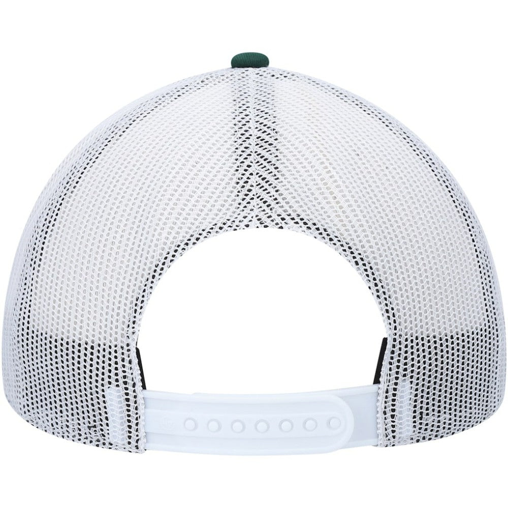 Green/White Athletics '47 Primary Logo Trucker Snapback Hat