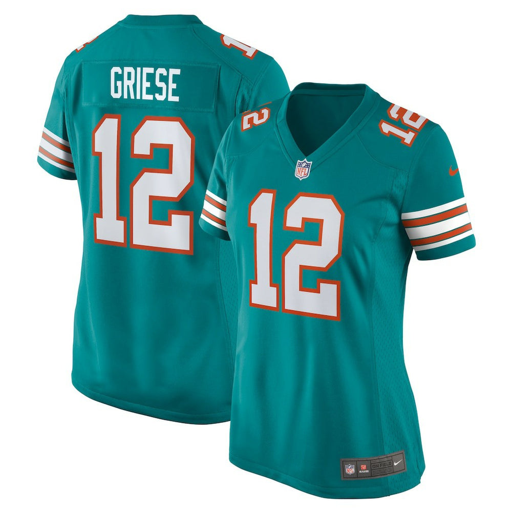 Bob Griese  Women's Retired Player Jersey - Miami Dolphins Jerseys
