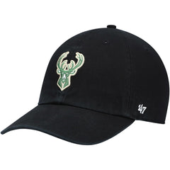 47 brand Milwaukee Bucks '47 Core Logo Clean Up Adjustable Hat