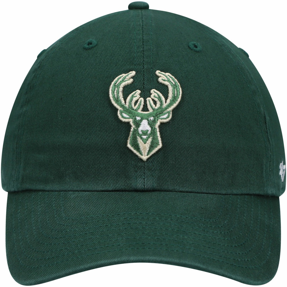 47 brand Milwaukee Bucks '47 Core Logo Clean Up Adjustable Hat