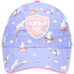 '47 Girls Preschool Unicorn Clean Up Adjustable Hat - Las Vegas Raiders Hats