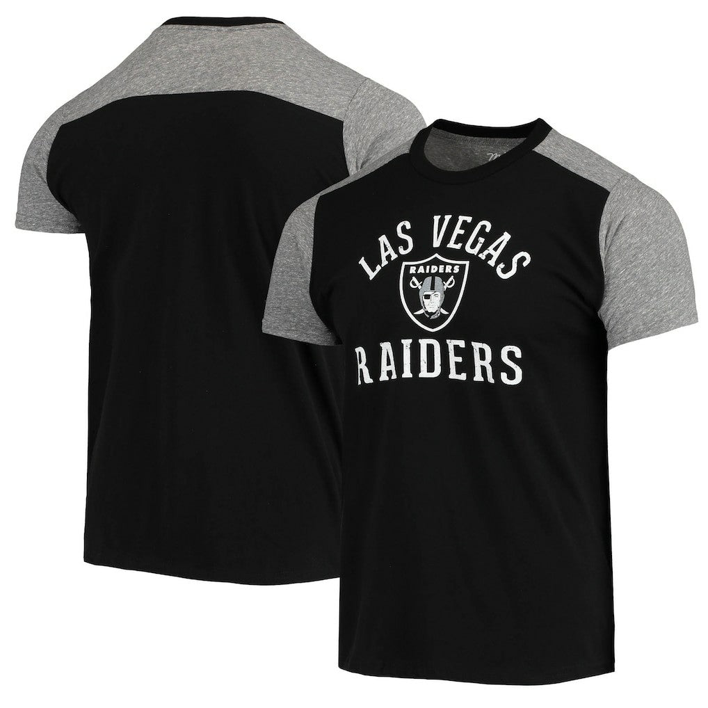 Majestic Threads Field Goal Slub T-Shirt - Las Vegas Raiders T-shirts