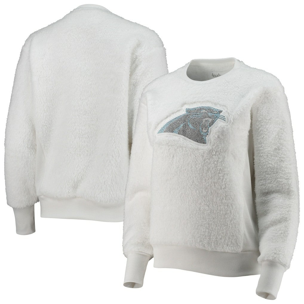 Touch Women's Milestone Tracker Pullover Sweatshirt - Carolina Panthers Pullover