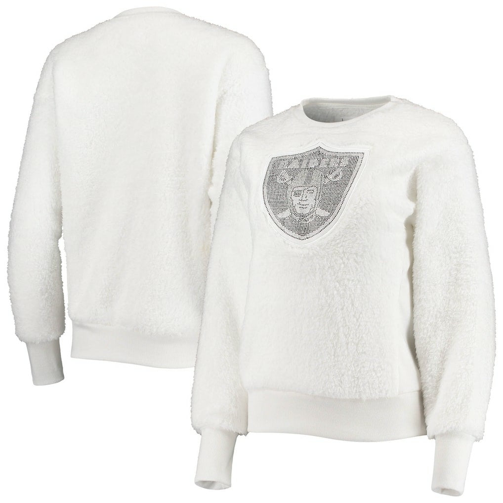 Touch Women's Milestone Tracker Pullover Sweatshirt - Las Vegas Raiders Pullover