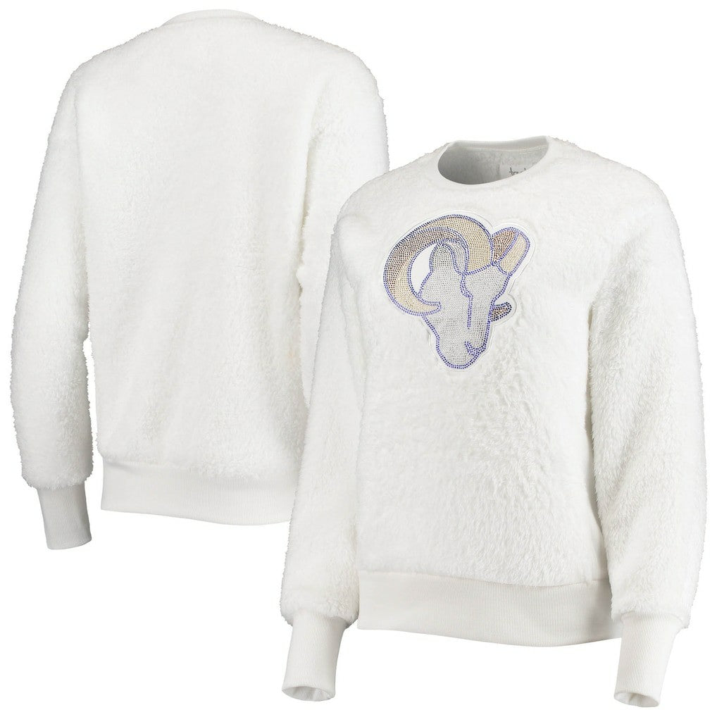 Touch Women's Milestone Tracker Pullover Sweatshirt - Los Angeles Rams Pullover
