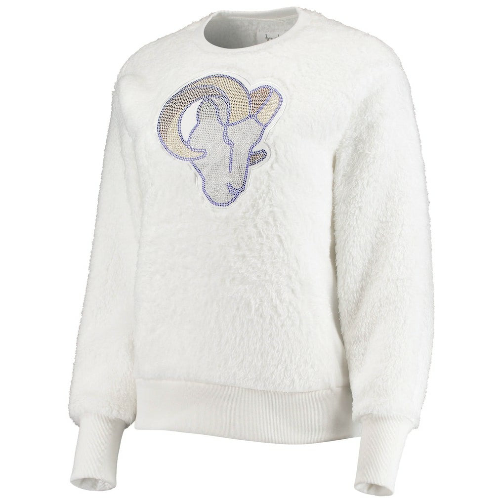 Touch Women's Milestone Tracker Pullover Sweatshirt - Los Angeles Rams Pullover