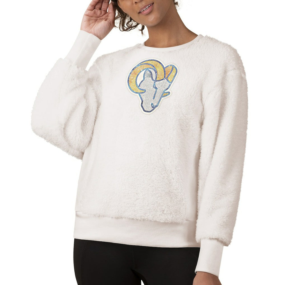 Touch Women's Milestone Tracker Pullover Sweatshirt - Los Angeles Rams Pullover