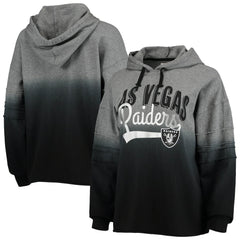 Touch Women's Superstar Dip-Dye Pullover Hoodie - Las Vegas Raiders Hoodies