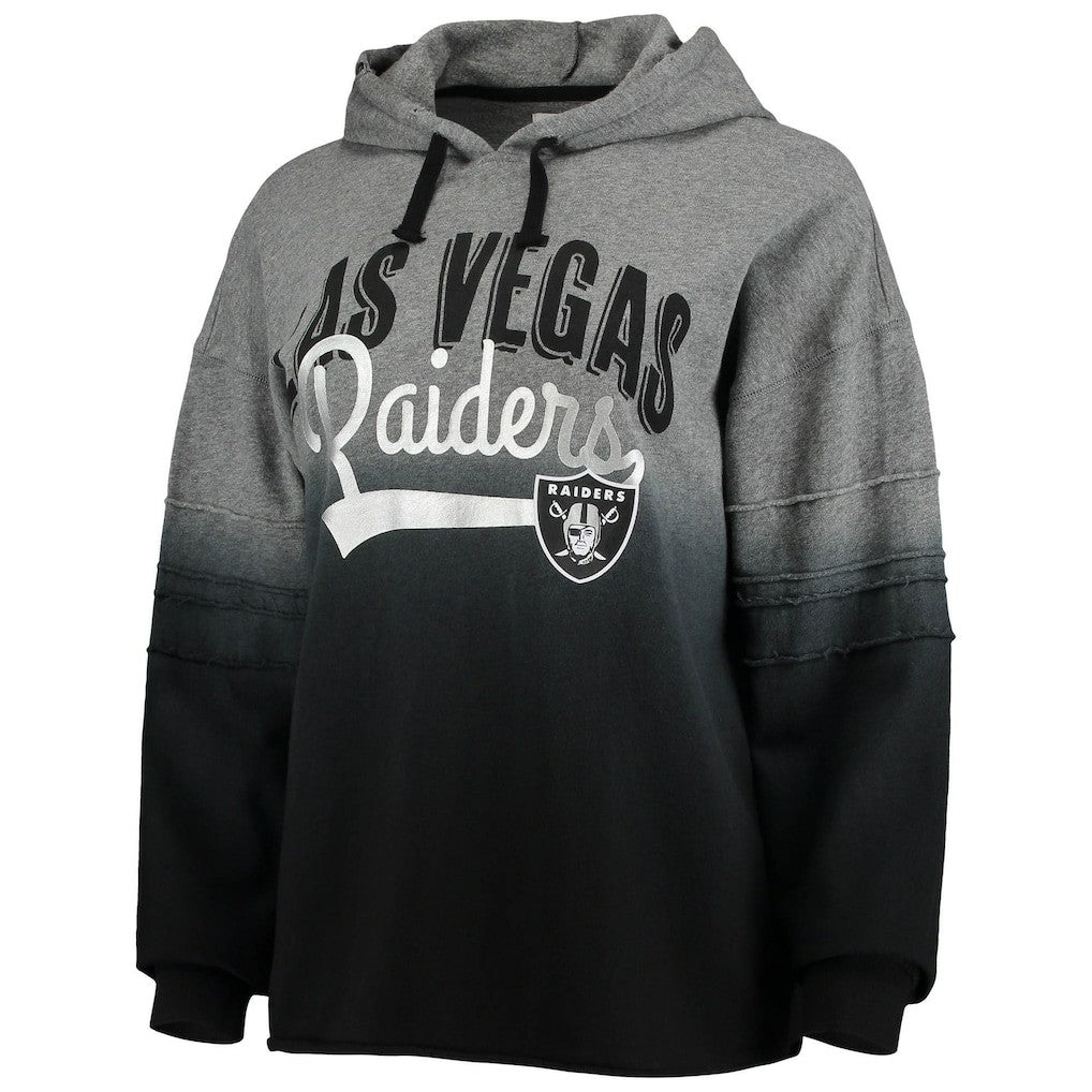 Touch Women's Superstar Dip-Dye Pullover Hoodie - Las Vegas Raiders Hoodies