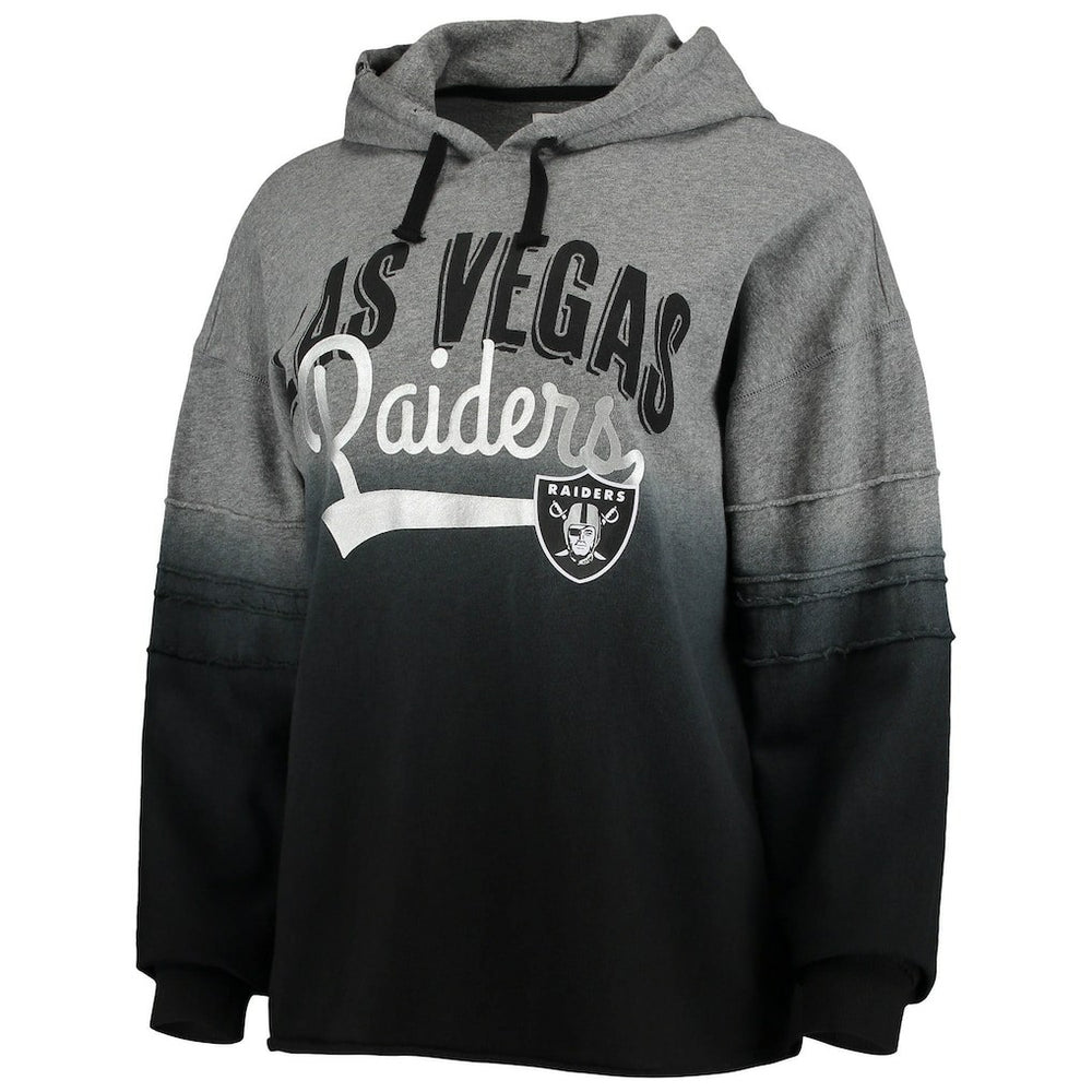 Touch Women's Superstar Dip-Dye Pullover Hoodie - Las Vegas Raiders Hoodies