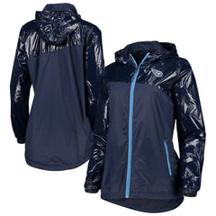 G-III 4Her by Carl Banks Women's Double-Coverage Full-Zip Hoodie Jacket - Tennessee Titans Hoodies