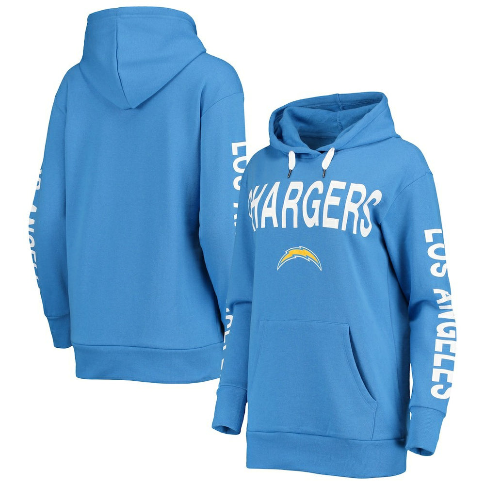 G-III 4Her by Carl Banks Women's Extra Point Pullover Hoodie - Los Angeles Chargers Hoodies