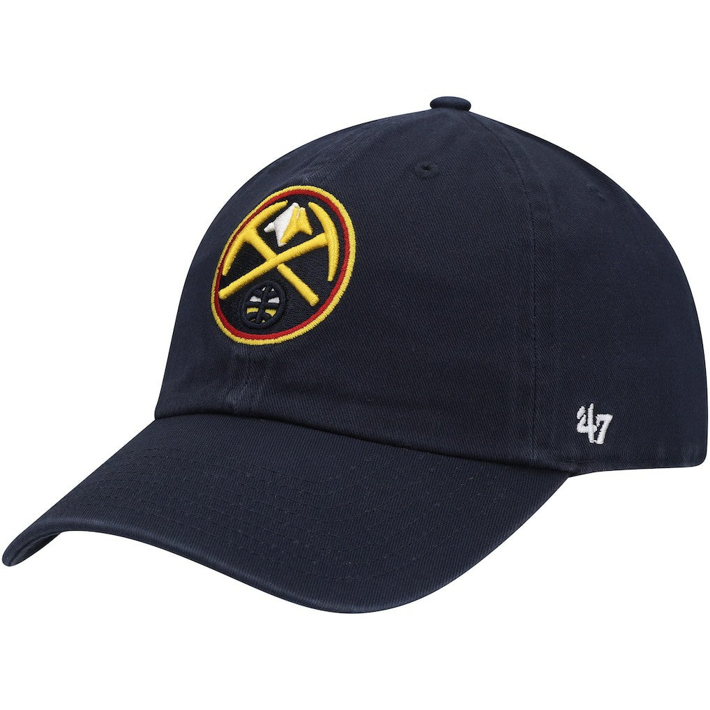 47 brand Denver Nuggets '47 Core Logo Clean Up Adjustable Hat sale