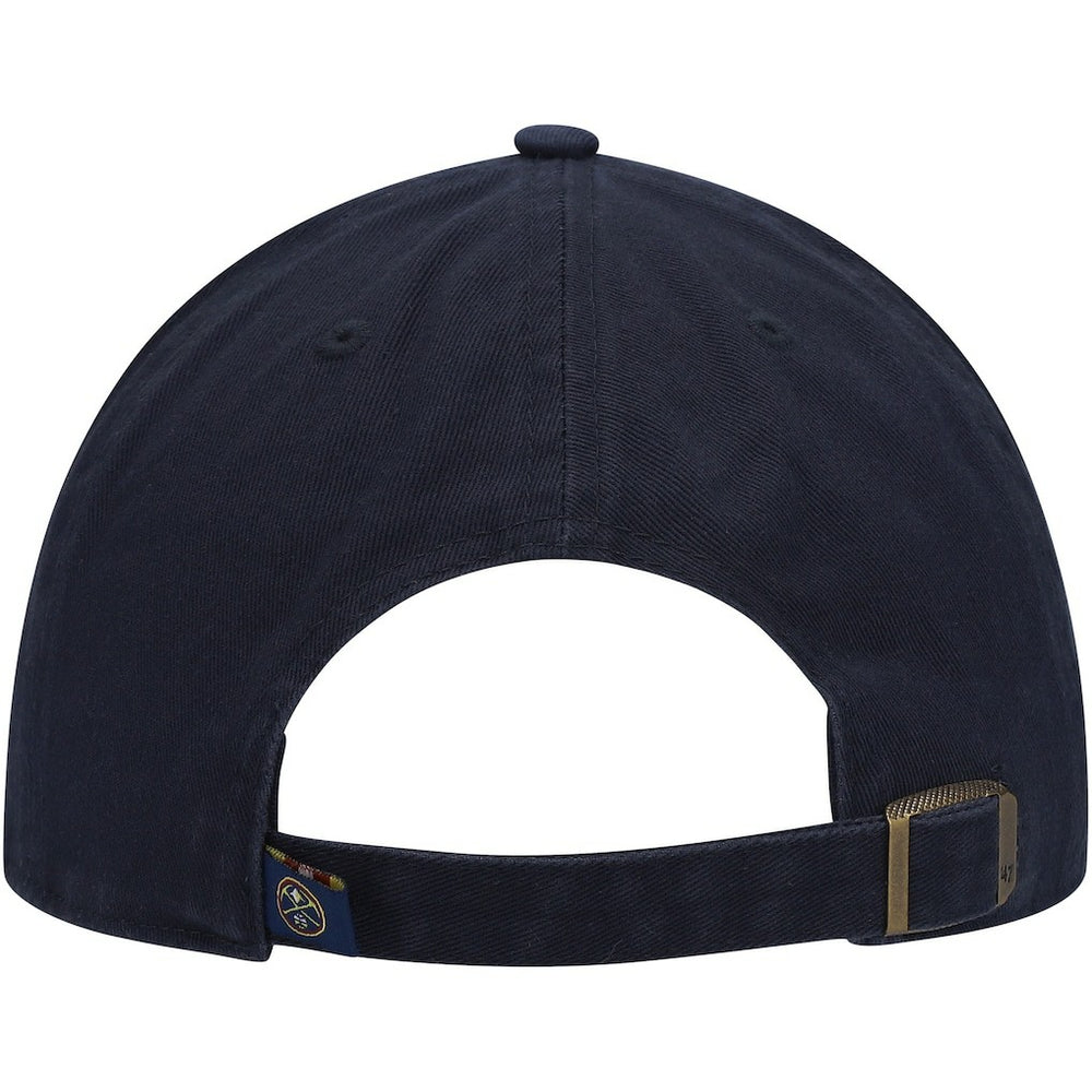 47 brand Denver Nuggets '47 Core Logo Clean Up Adjustable Hat sale