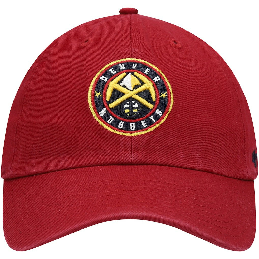 47 brand Denver Nuggets '47 Core Logo Clean Up Adjustable Hat sale