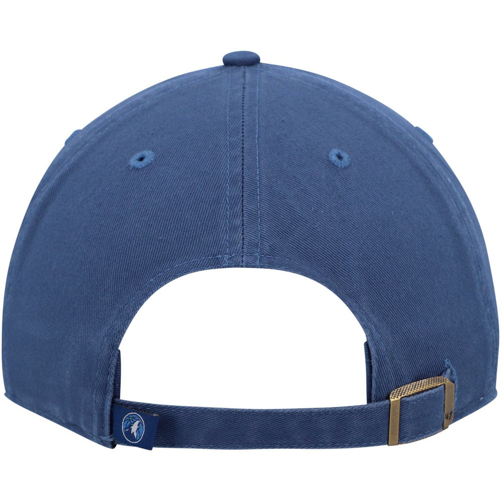 47 brand Minnesota Timberwolves '47 Core Logo Clean Up Adjustable Hat