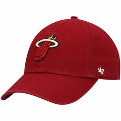 47 brand Miami Heat '47 Core Logo Clean Up Adjustable Hat