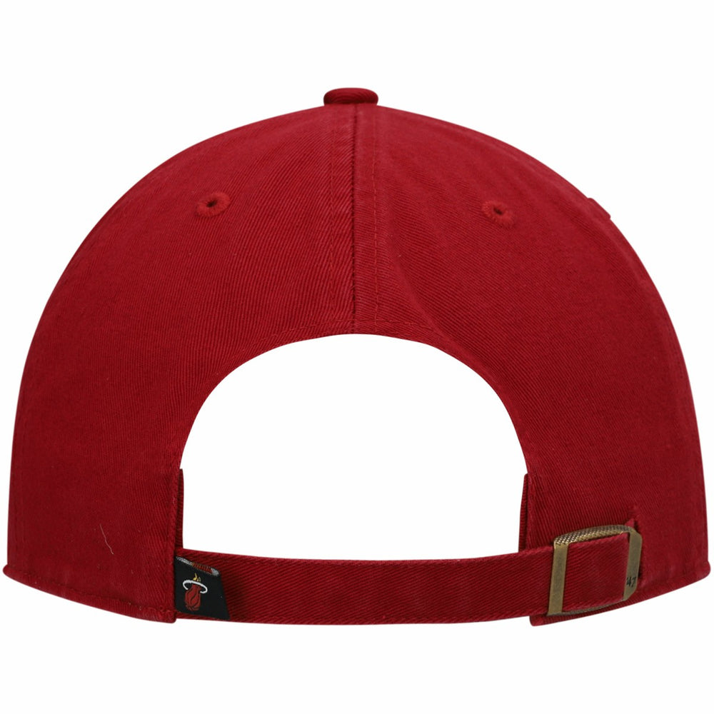 47 brand Miami Heat '47 Core Logo Clean Up Adjustable Hat