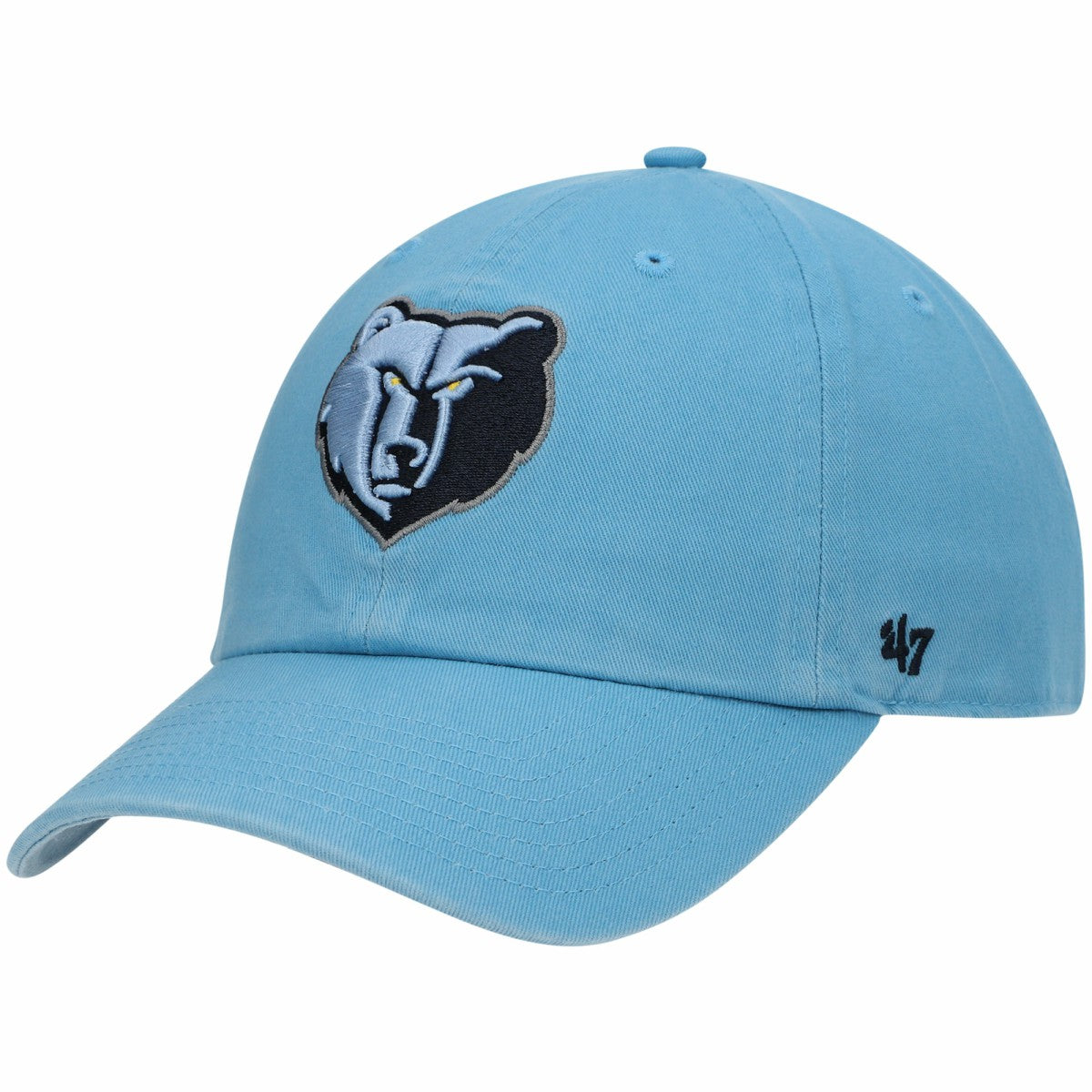 47 brand Memphis Grizzlies '47 Core Logo Clean Up Adjustable Hat