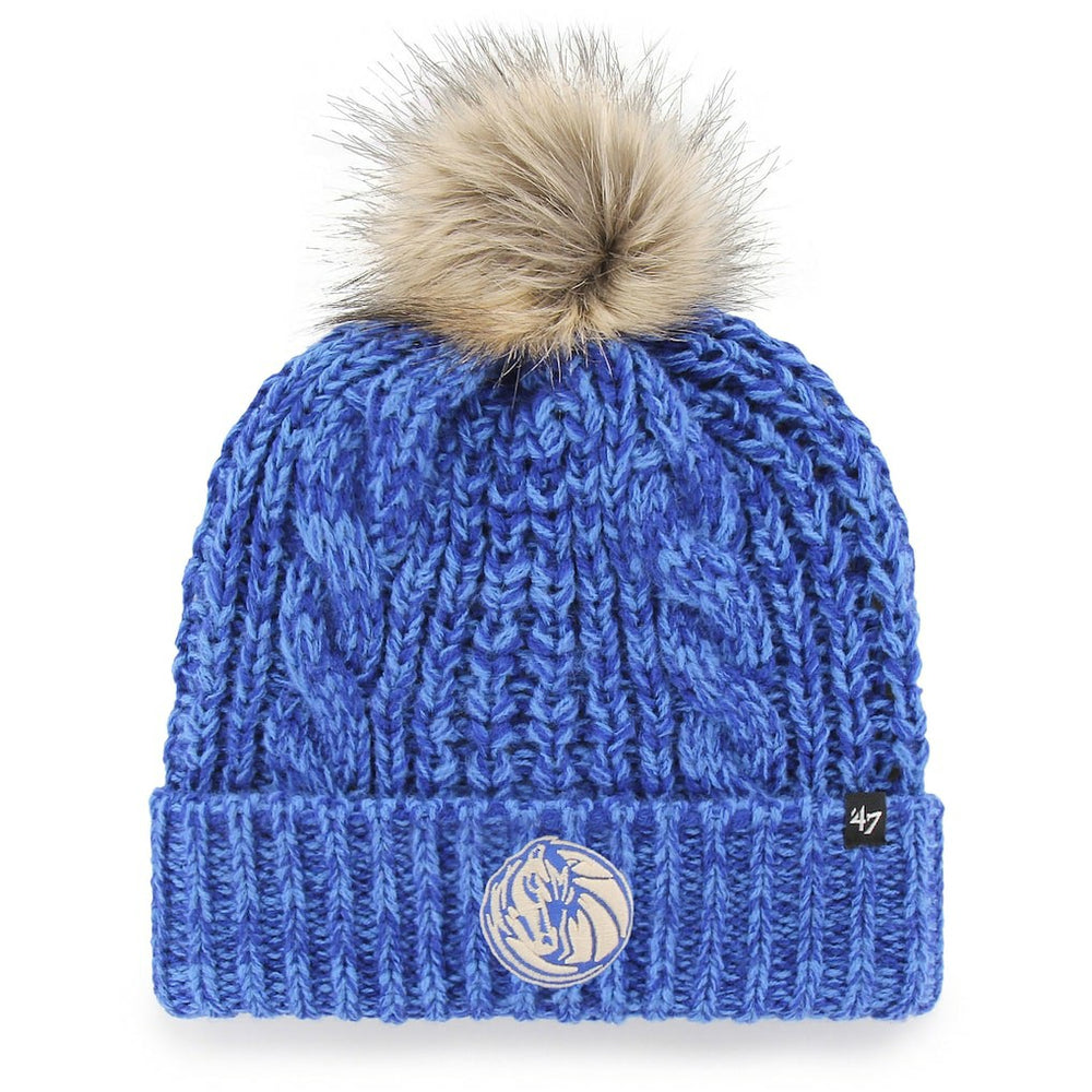 47 brand Dallas Mavericks '47 Women's Meeko Cuffed Knit Hat with Pom sale