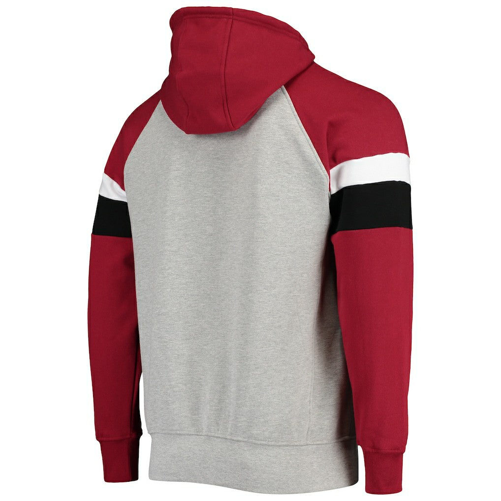 Starter Home Run Raglan Pullover Hoodie - Arizona Cardinals Hoodies