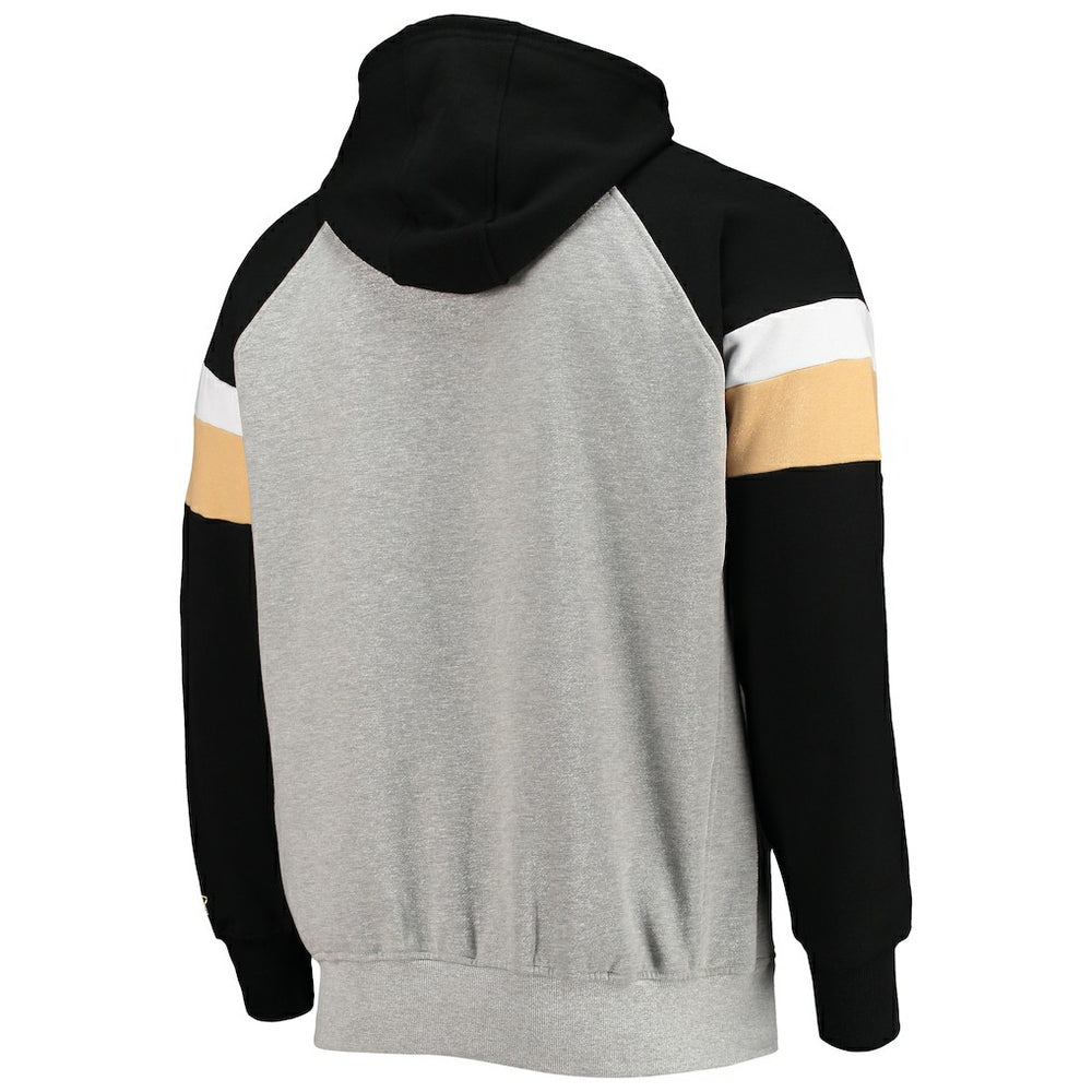 Starter Home Run Raglan Pullover Hoodie - New Orleans Saints Hoodies