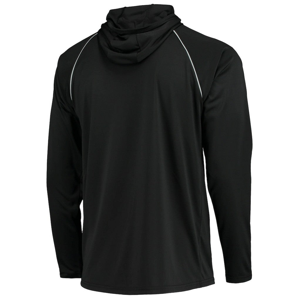 Starter Raglan Long Sleeve Hoodie T-Shirt - Las Vegas Raiders Hoodies