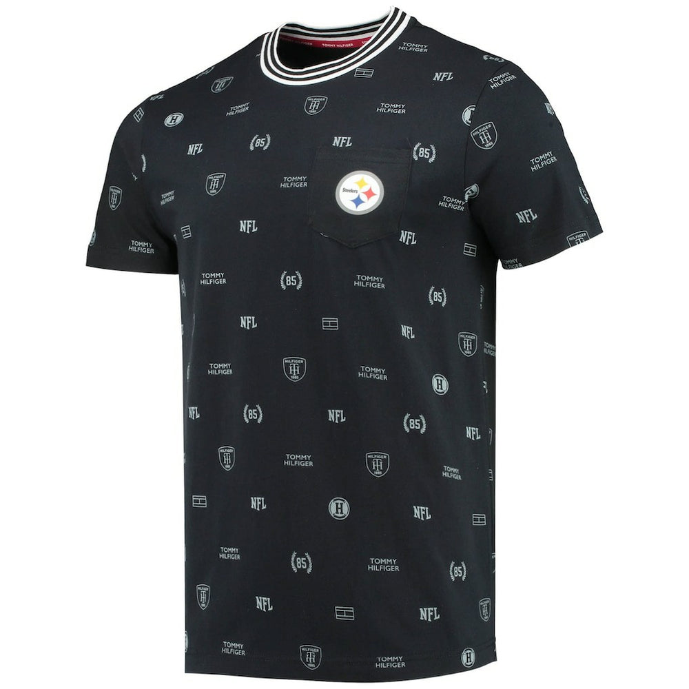 Tommy Hilfiger Essential Pocket T-Shirt - Pittsburgh Steelers T-shirts