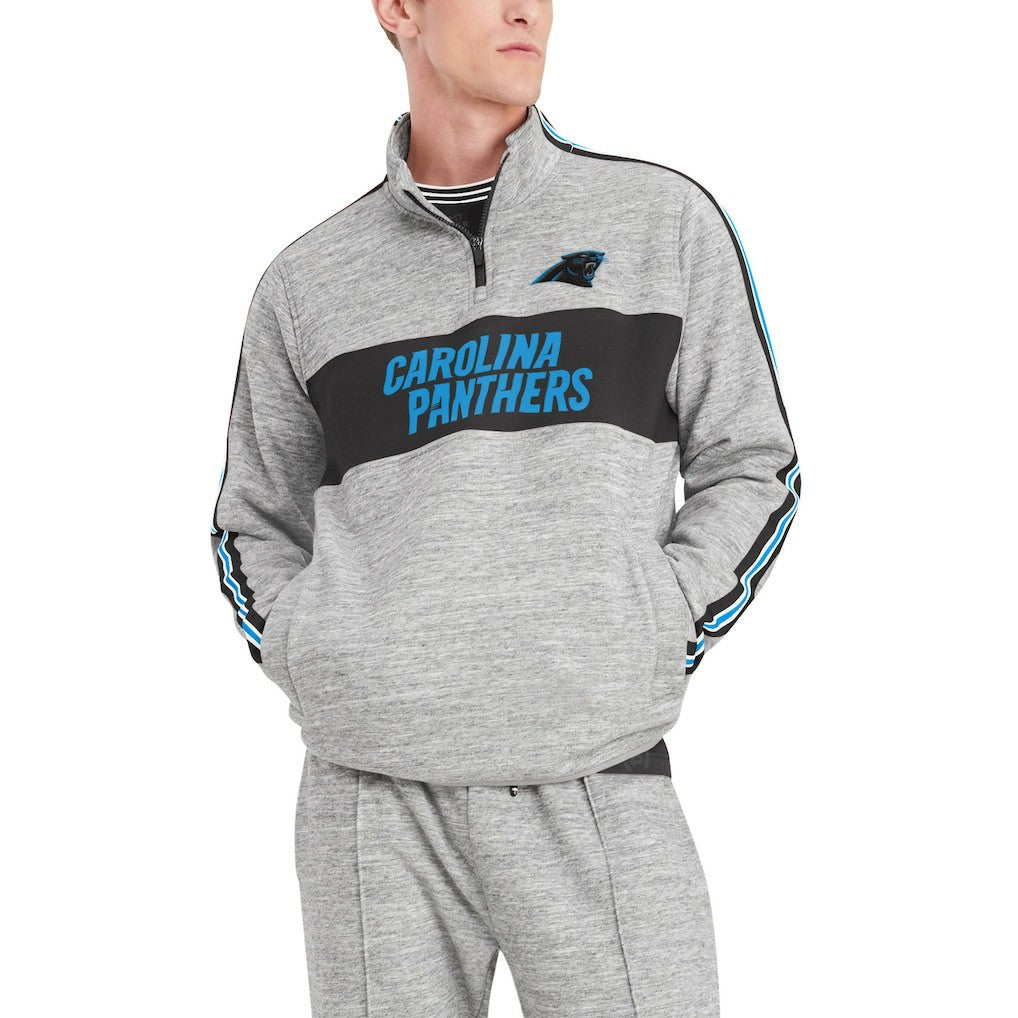 Tommy Hilfiger Mario Quarter-Zip Jacket - Carolina Panthers Jackets
