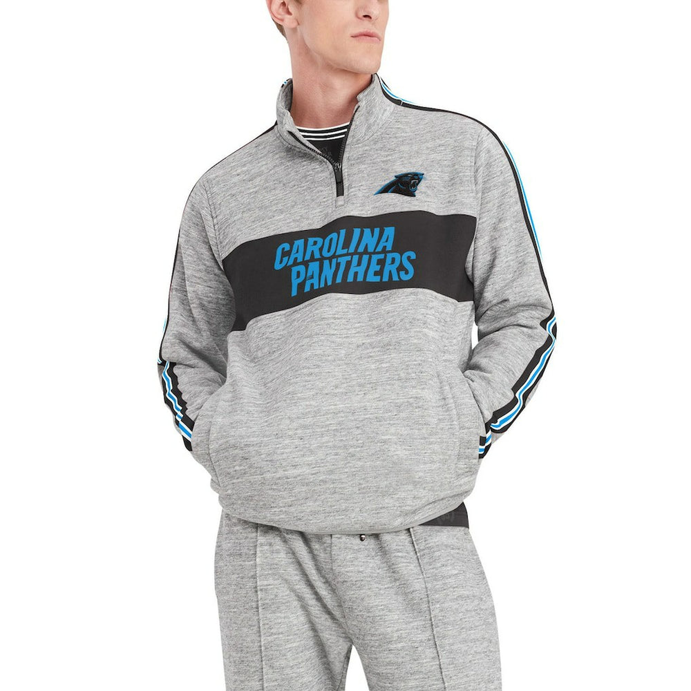 Tommy Hilfiger Mario Quarter-Zip Jacket - Carolina Panthers Jackets