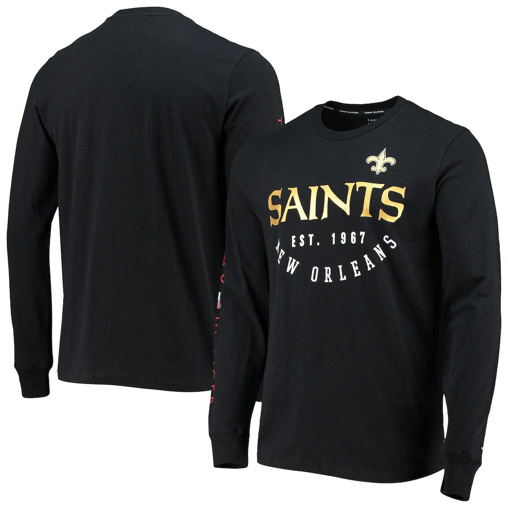 Tommy Hilfiger Peter Long Sleeve T-Shirt - New Orleans Saints T-shirts