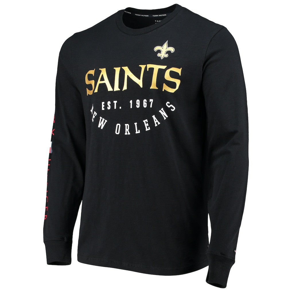 Tommy Hilfiger Peter Long Sleeve T-Shirt - New Orleans Saints T-shirts