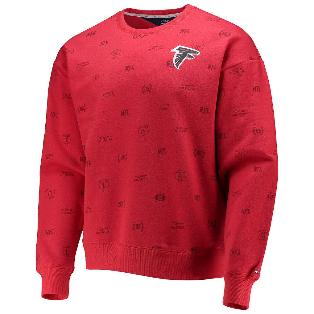 Tommy Hilfiger Reid Graphic Pullover Sweatshirt - Atlanta Falcons Pullover