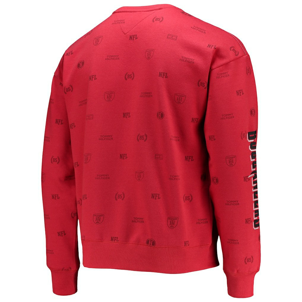 Tommy Hilfiger Reid Graphic Pullover Sweatshirt - Atlanta Falcons Pullover