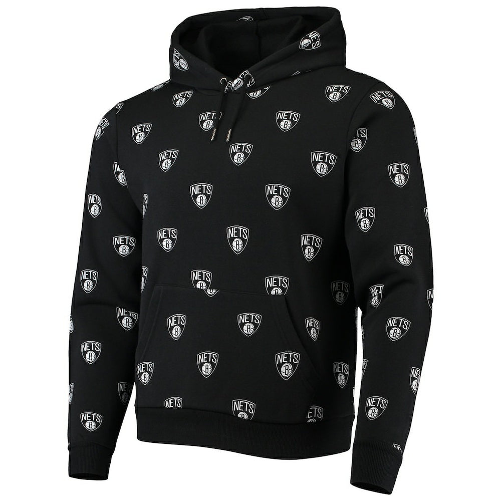 Brooklyn Nets The Wild Collective Unisex Allover Logo Pullover Hoodie