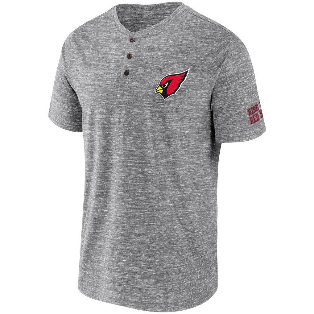NFL x Darius Rucker Collection Slub Henley T-Shirt - Arizona Cardinals T-shirts