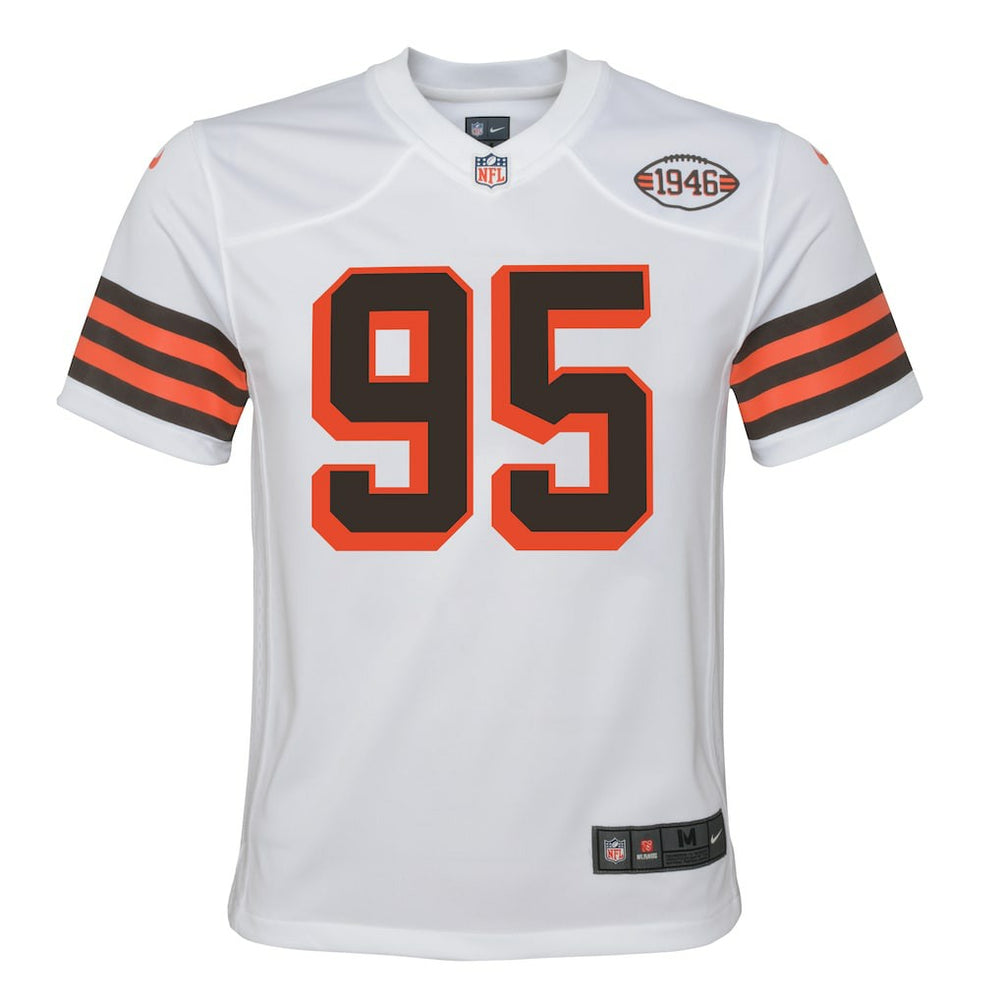 Myles Garrett  Youth Game Jersey - Cleveland Browns Jerseys