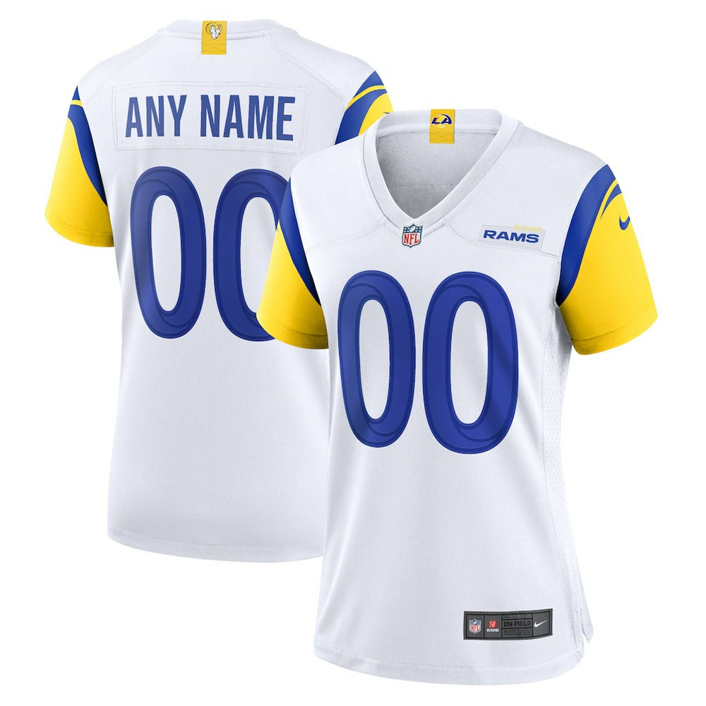 Women's Alternate Custom Jersey - Los Angeles Rams Jerseys