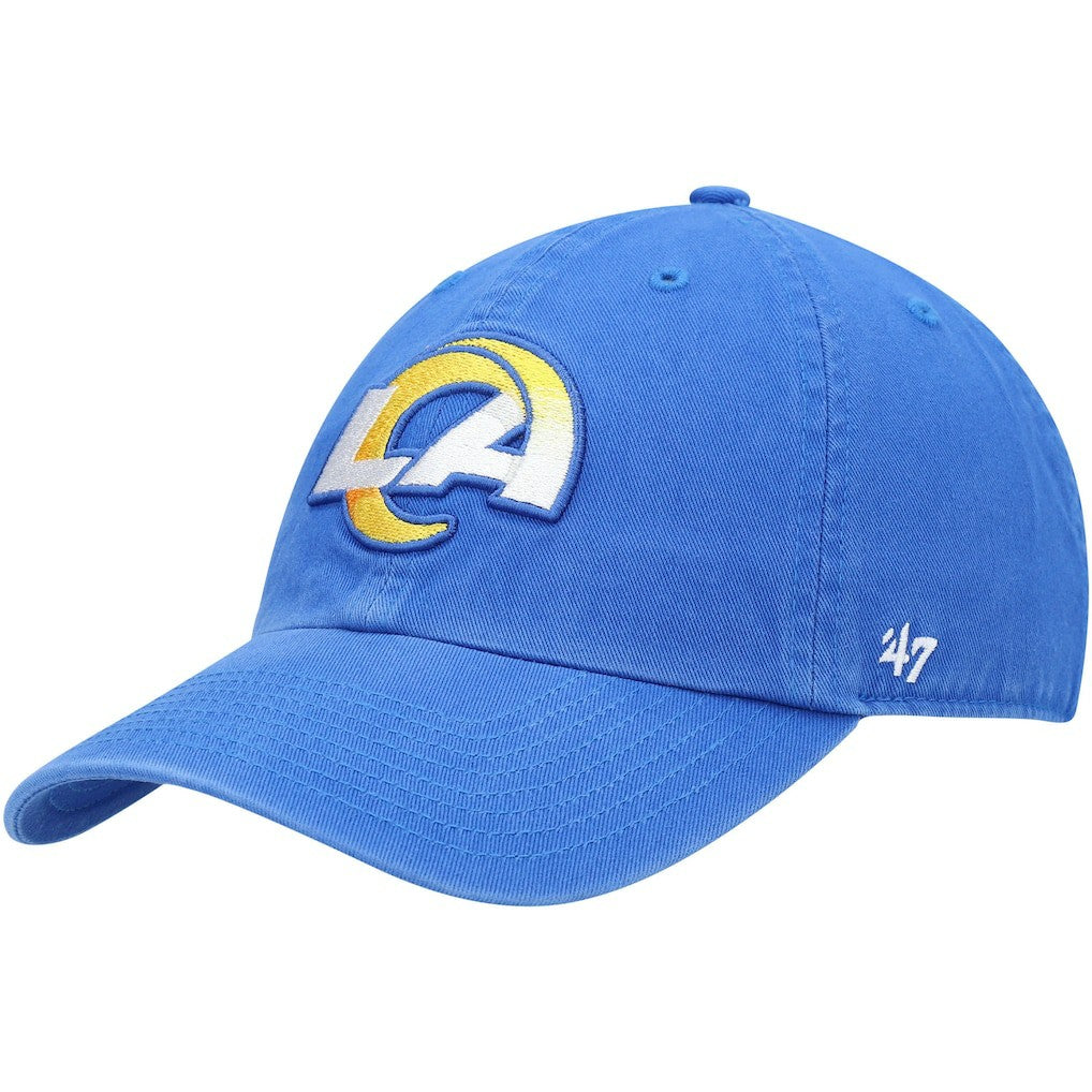 '47 Clean Up Primary LA Adjustable Hat - Los Angeles Rams Hats
