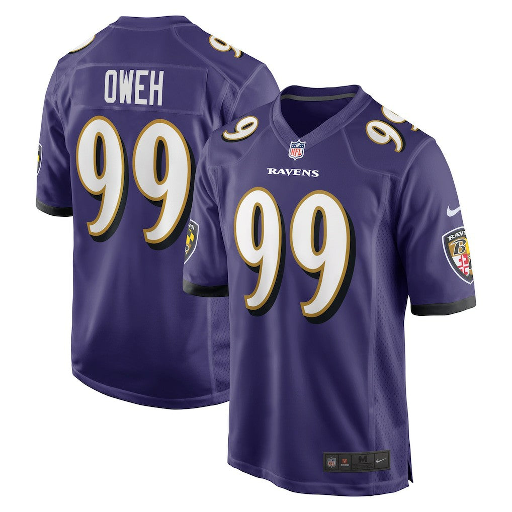 Odafe Oweh  Game Jersey - Baltimore Ravens Jerseys