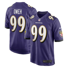 Odafe Oweh  Game Jersey - Baltimore Ravens Jerseys