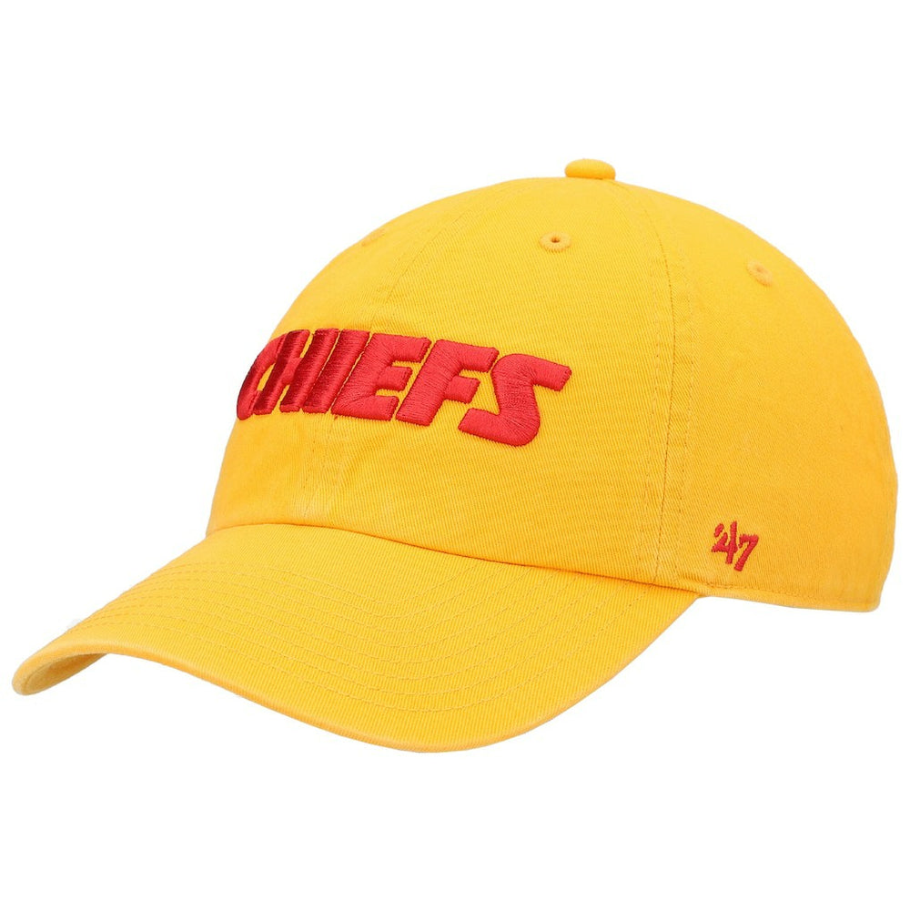 '47 Clean Up Script Adjustable Hat - Kansas City Chiefs Hats