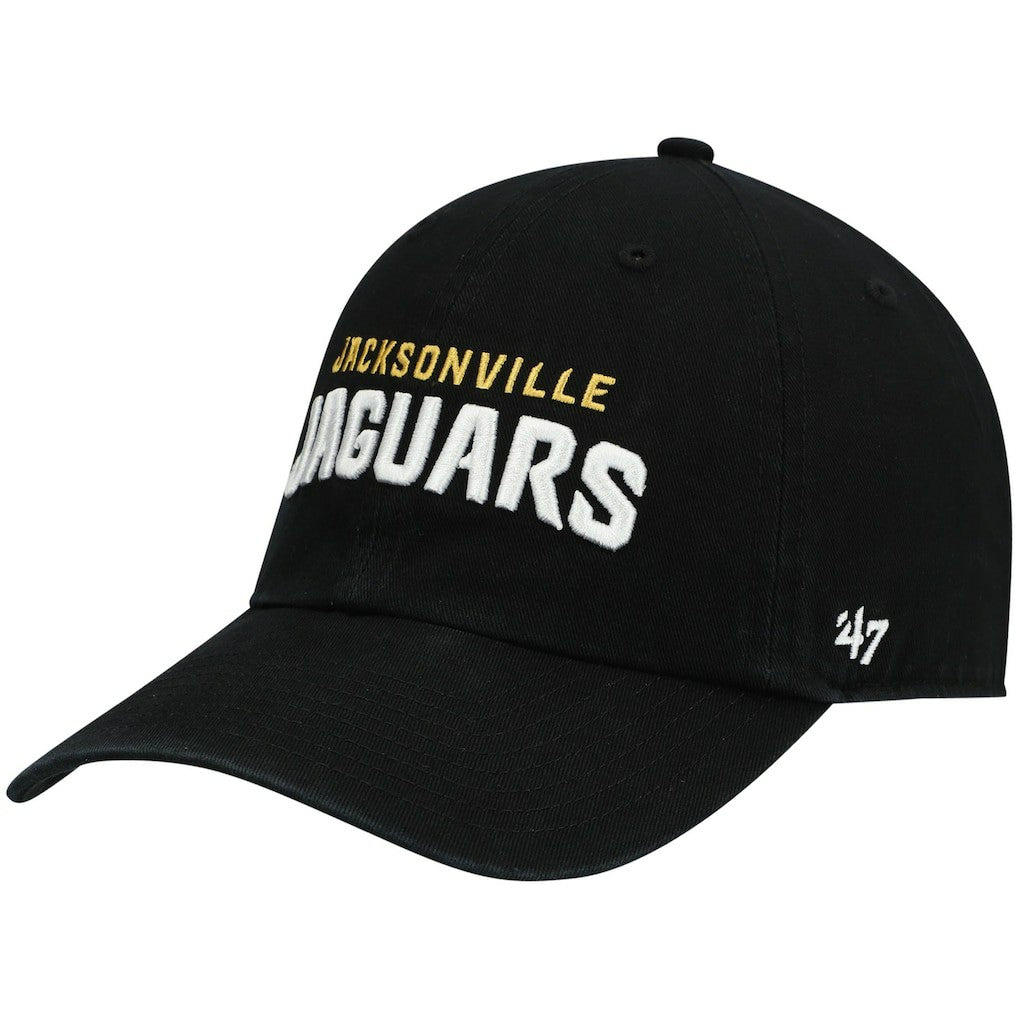 '47 Clean Up Script Adjustable Hat - Jacksonville Jaguars Hats