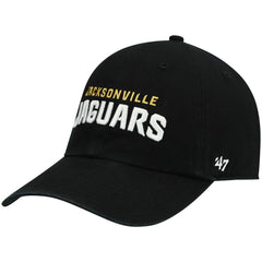 '47 Clean Up Script Adjustable Hat - Jacksonville Jaguars Hats