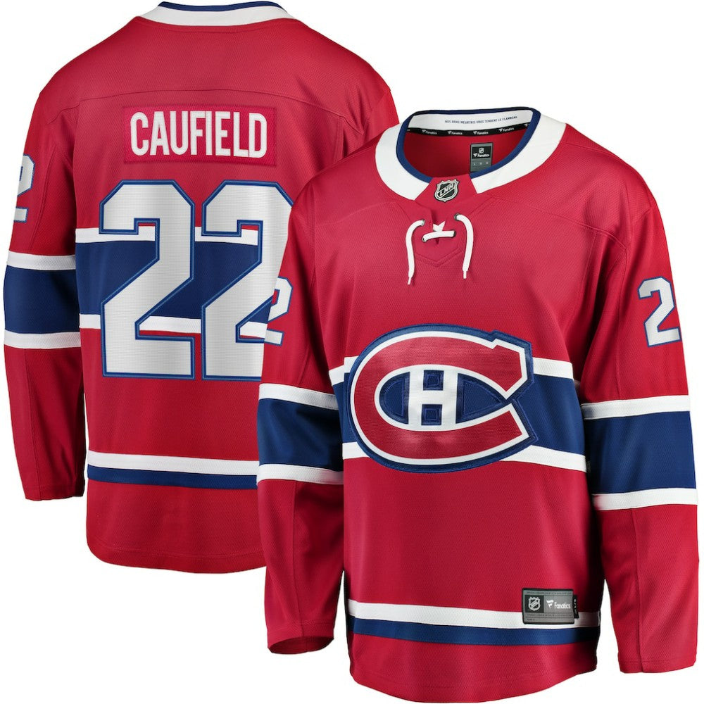 NHL Cole Caufield Montreal Canadiens Fanatics Home Breakaway Replica Jersey